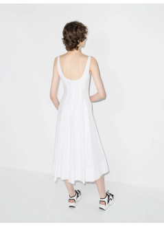 staud dress womanwells dress - 907291 wht