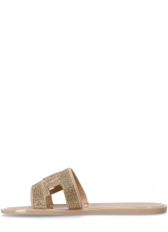 karl lagerfeld sandal womanjelly iii sparkle cut out - kl80005s vgd