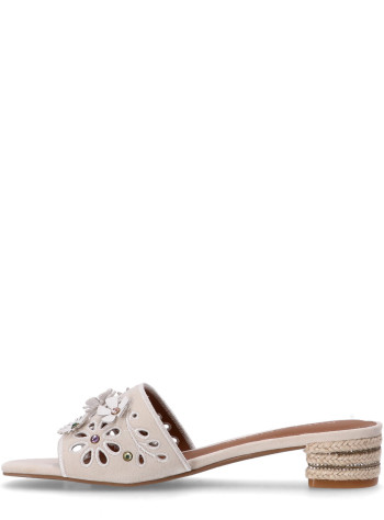 kurt geiger sandalia mujer flower flat sandal - 4493544209 44 2