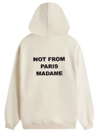 drôle de monsieur sudadera hombre le hoodie slogan - permho162co127mt mastic 2