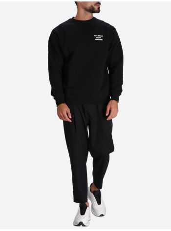 drôle de monsieur sudadera hombre le sweatshirt slogan - permsw149co127bl black 2