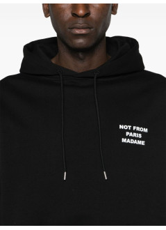 drôle de monsieur sudadera hombre le hoodie slogan - permho162co127bl black