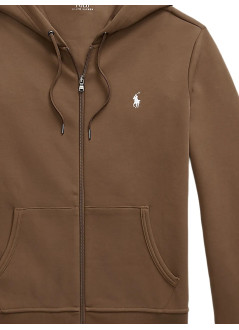 polo ralph lauren sweater manlsfzhoodm1-long sleeve-sweatshirt - 710881517072 chestnut