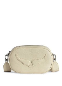 zadig & voltaire handbag mujer rock with you grained leather - lwba03657 100
