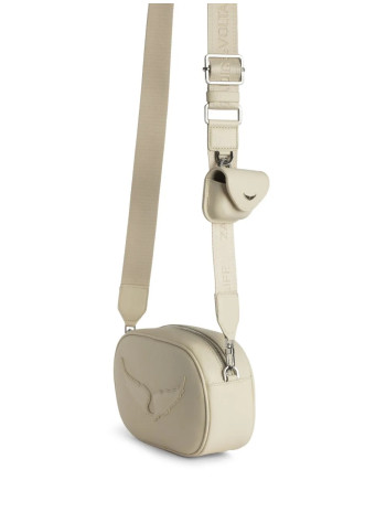 zadig & voltaire handbag mujer rock with you grained leather - lwba03657 100 2