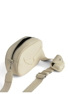 zadig & voltaire handbag mujer rock with you grained leather - lwba03657 100