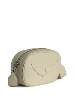 zadig & voltaire handbag mujer rock with you grained leather - lwba03657 100