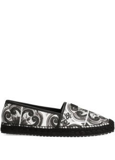 dolce&gabbana casual manespadrilla canvas stampato+nap - a50730ad506 iu3tn