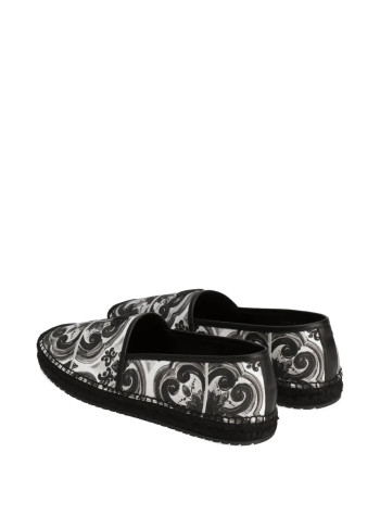 dolce&gabbana casual hombre espadrilla canvas stampato+nap - a50730ad506 iu3tn 2