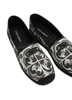 dolce&gabbana casual manespadrilla canvas stampato+nap - a50730ad506 iu3tn