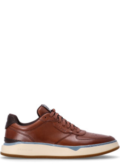 cole haan sneaker mangrandpro crossover sneaker - c41687 dk sequoia dk chocolate faded denim