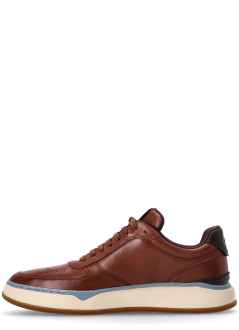 cole haan sneaker mangrandpro crossover sneaker - c41687 dk sequoia dk chocolate faded denim