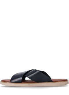 cole haan sandalia hombre nantucket cross strap sandal - c41892 navy blazer ancient scroll