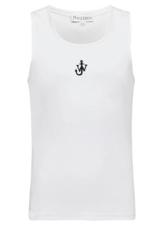 jw anderson camiseta hombre anchor embroidery vest - jo0246pg1512 001