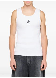 jw anderson camiseta hombre anchor embroidery vest - jo0246pg1512 001