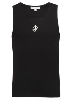 jw anderson t-shirt mananchor embroidery vest - jo0246pg1512 999