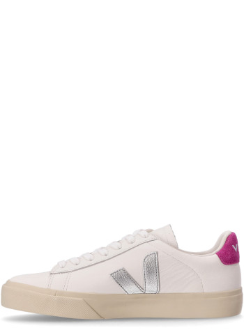 veja sneaker mujer campo - cp0520788 white silver ultraviolet 2