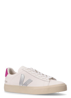 veja sneaker womancampo - cp0520788 white silver ultraviolet