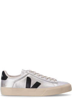 veja sneaker mujer campo - cp0520786 silver black