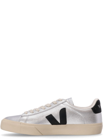 veja sneaker womancampo - cp0520786 silver black 2