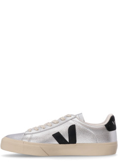 veja sneaker mujer campo - cp0520786 silver black