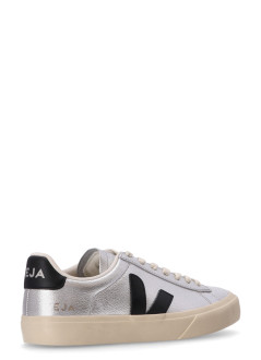 veja sneaker mujer campo - cp0520786 silver black