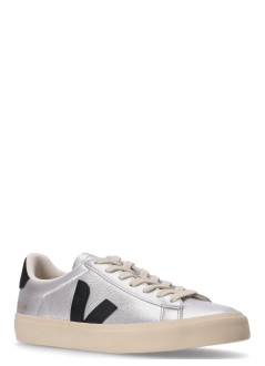 veja sneaker mujer campo - cp0520786 silver black