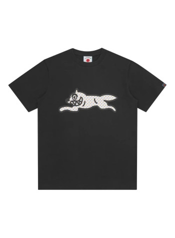 icecream t-shirt manpolka dot running dog t-shirt - ic25254 black