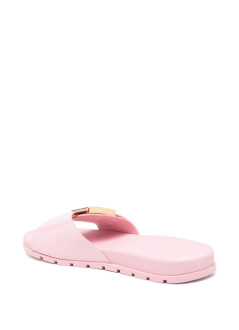 tory burch sandalia mujer buckle slide - 157874650 650