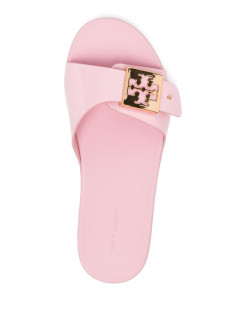 tory burch sandalia mujer buckle slide - 157874650 650