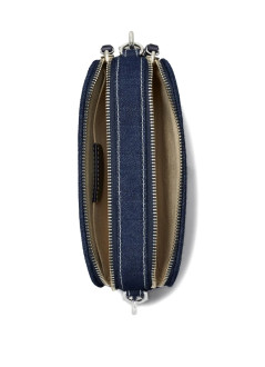tory burch crossbody mujer miller denim mini crossbody bag - 169246403 403