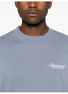 represent camiseta hombre represent owners club script t-shirt - ocm41201 dusty blue