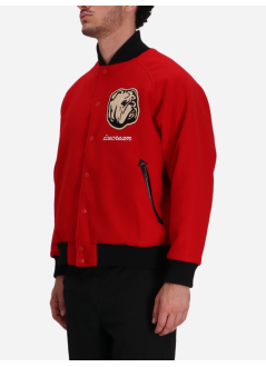 icecream outerwear manbulldog varsity jacket - ic25201 red