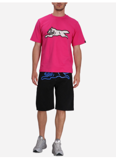 icecream camiseta hombre polka dot running dog t-shirt - ic25254 pink
