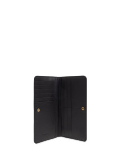 coach wallet womanrefined calf leather essential skinny wallet - cz096 b4 bk