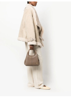 coach handbag womanpolished pebble leather lana shoulder bag 23 - cm545 b4cbd