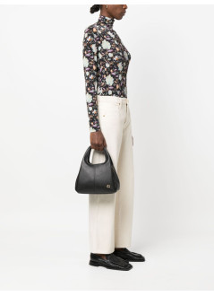 coach crossbody womanpolished pebble leather lana shoulder bag 23 - cm545 b4 bk