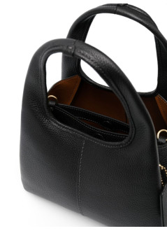 coach crossbody womanpolished pebble leather lana shoulder bag 23 - cm545 b4 bk