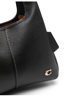 coach crossbody womanpolished pebble leather lana shoulder bag 23 - cm545 b4 bk