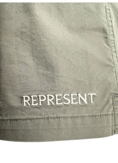 represent pantalon corto hombre season script short - mlm71015 washed grey