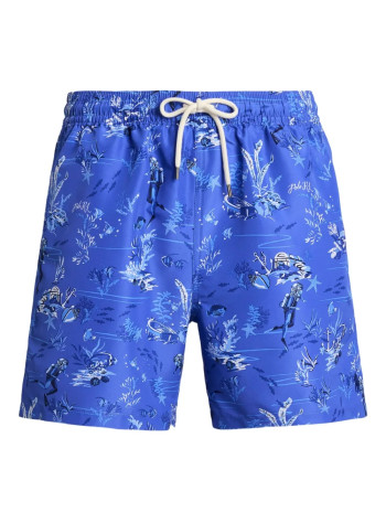 polo ralph lauren trunk hombre traveler-mid-trunk - 710963331001 sunken treasure allover