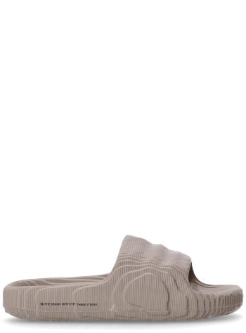 adidas originals beach womanadilette 22 - hq4670 lbrown lbrown cblack