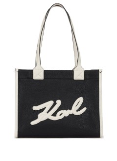 karl lagerfeld crossbody womank skuare md tote grainy - a1w30042 998