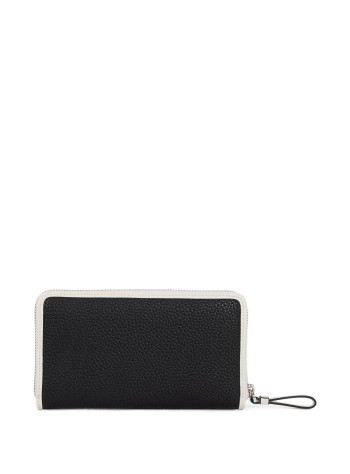karl lagerfeld cartera mujer k skuare cont wallet grainy - a3w32024 998 2