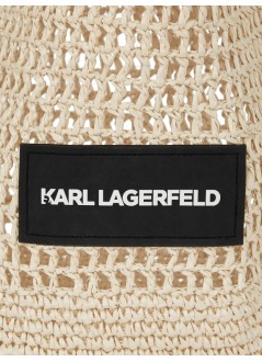 karl lagerfeld handbag womank essential crochet beach bag - a3w46033 106