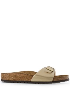 birkenstock flat shoe womanmadrid bf gold - 1016107 gold