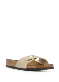 birkenstock flat shoe womanmadrid bf gold - 1016107 gold