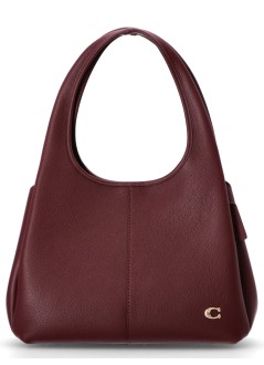 coach handbag mujer polished pebble leather lana shoulder bag - cm544 b4mer