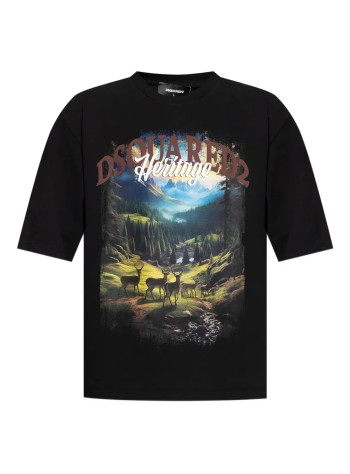 dsquared camiseta hombre loose fit tee - s74gd1467s24583 900