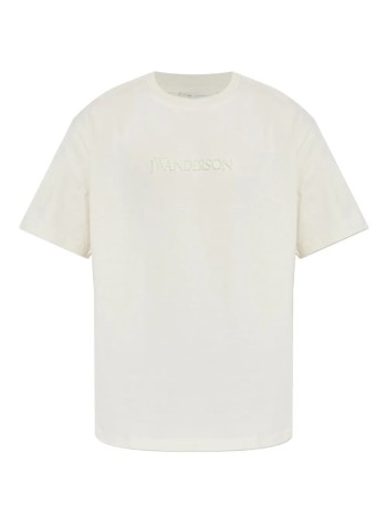 jw anderson t-shirt manlogo embroidery t-shirt - jt0258pg1510 002